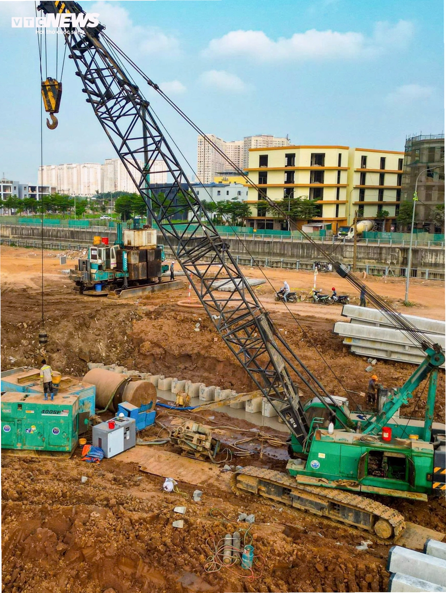 Dự án đang được đẩy nhanh tiến độ
