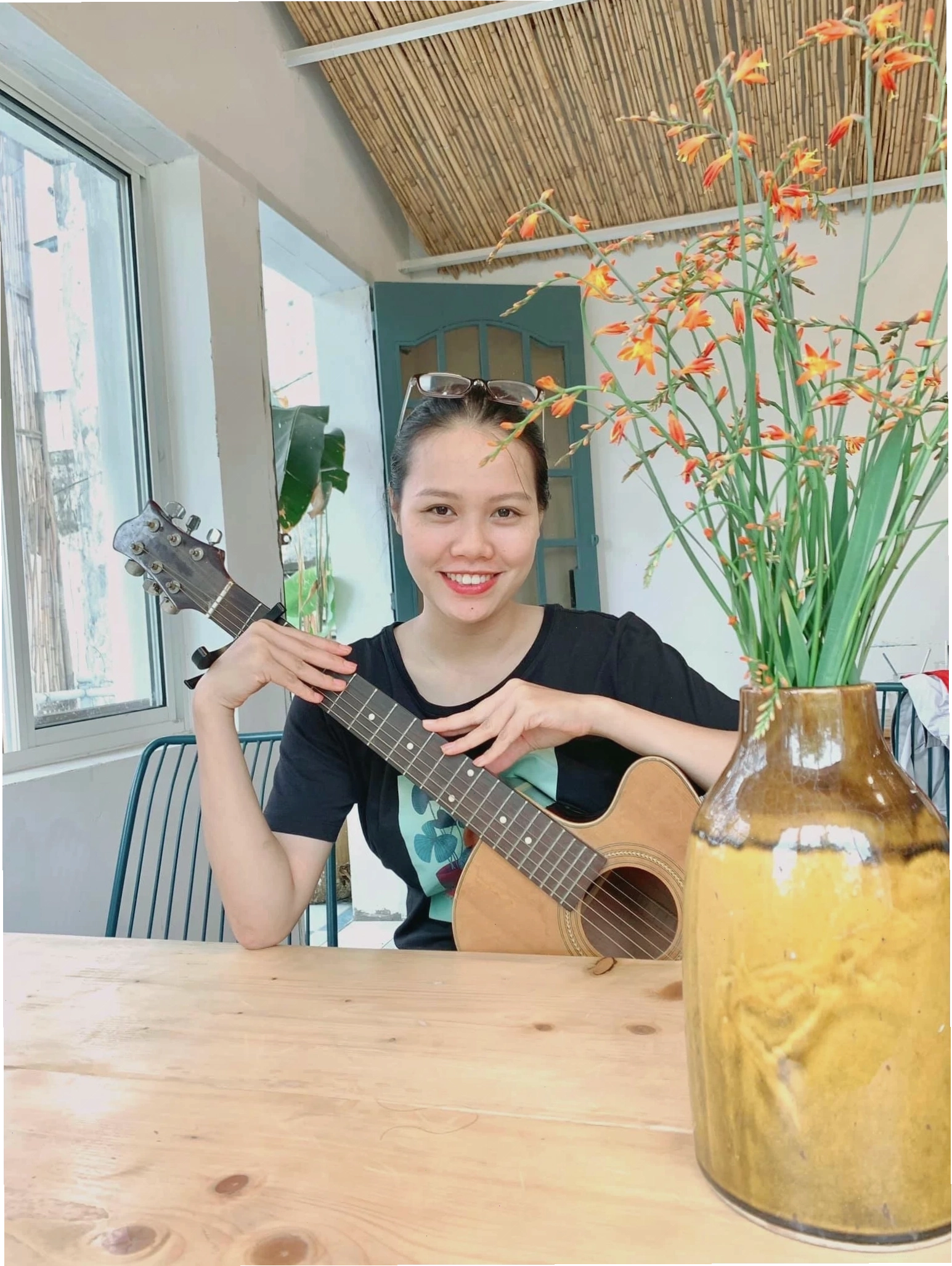 Du khách chụp ảnh tại Starry Sky Art Museum