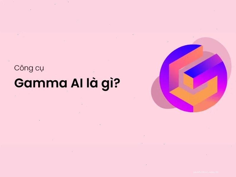 Giao diện chính của Gamma AI, hiển thị các tùy chọn tạo nội dung