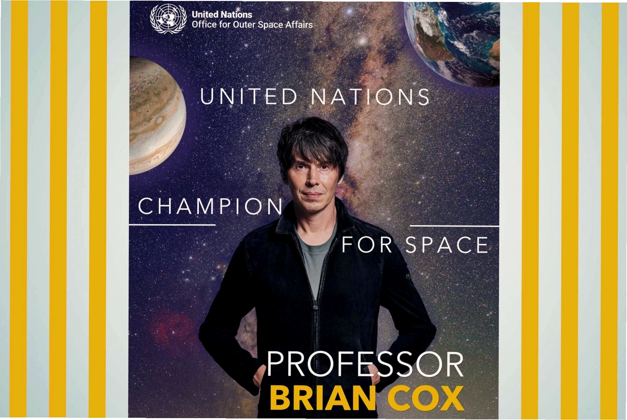 Giáo sư Brian Cox với tư cách là Đại sứ Liên Hợp Quốc về Không gian