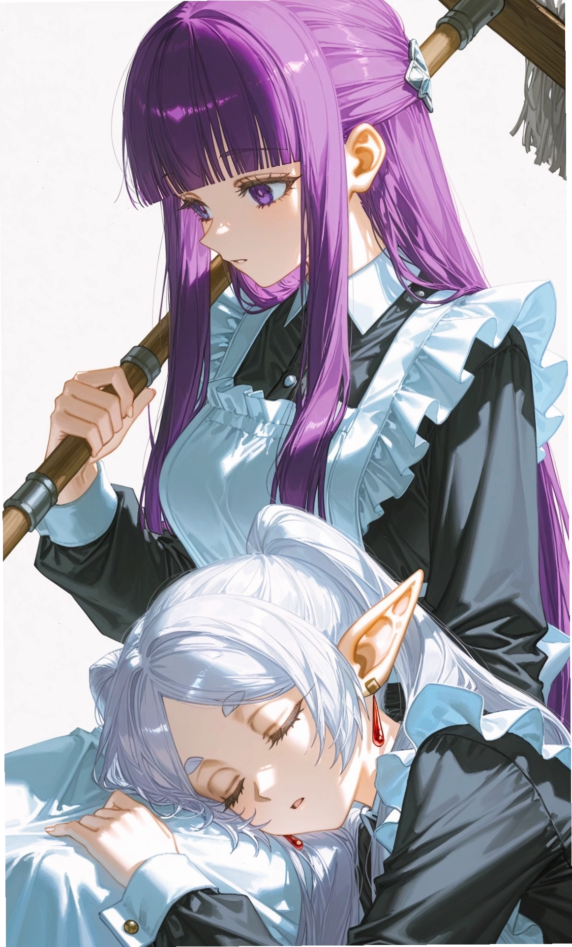Hai cô gái anime