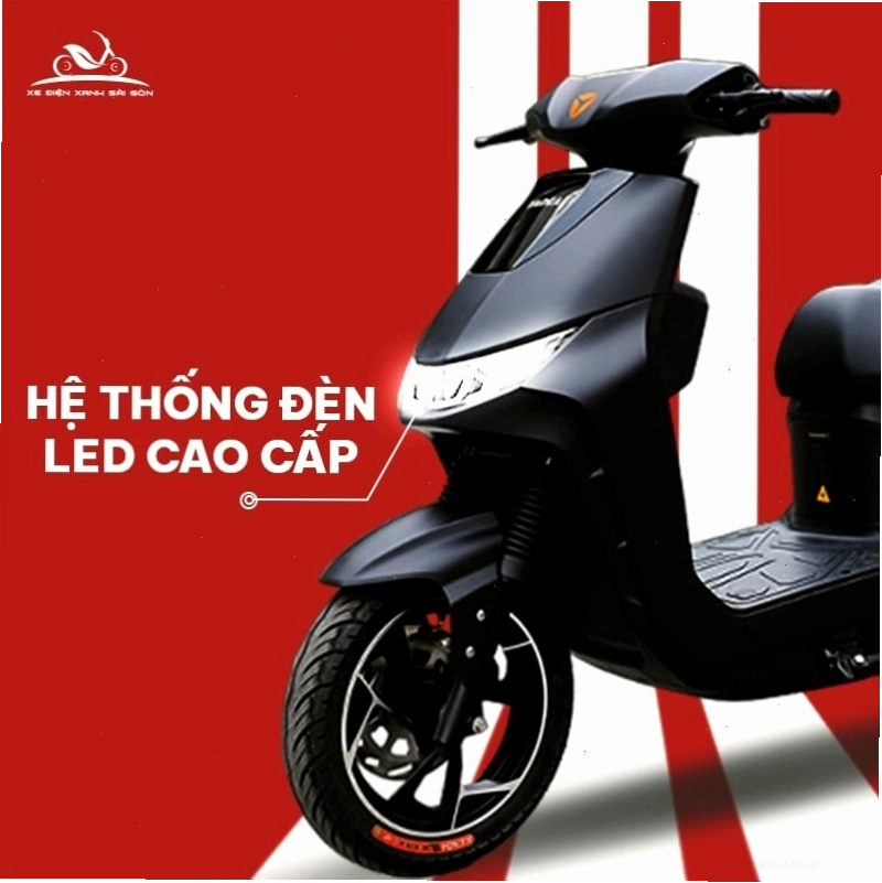 Hệ thống đèn LED hiện đại trên Yadea S3 Pro