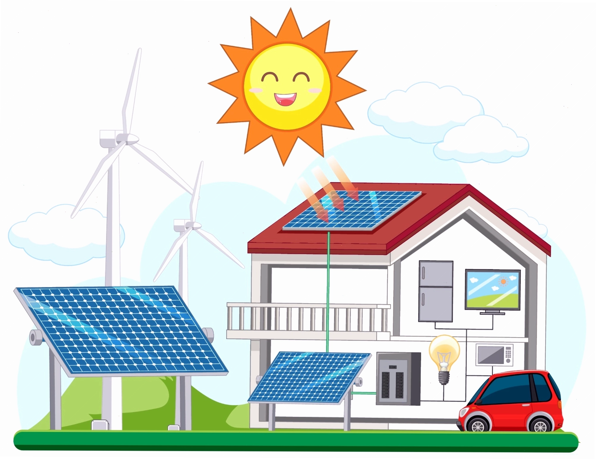 Hệ thống điện mặt trời áp mái quy mô lớn tại Việt Nam