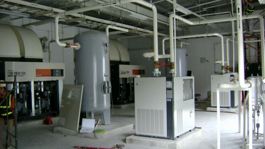 Hệ thống khí nén công nghiệp là một phần quan trọng của kỹ thuật cơ điện