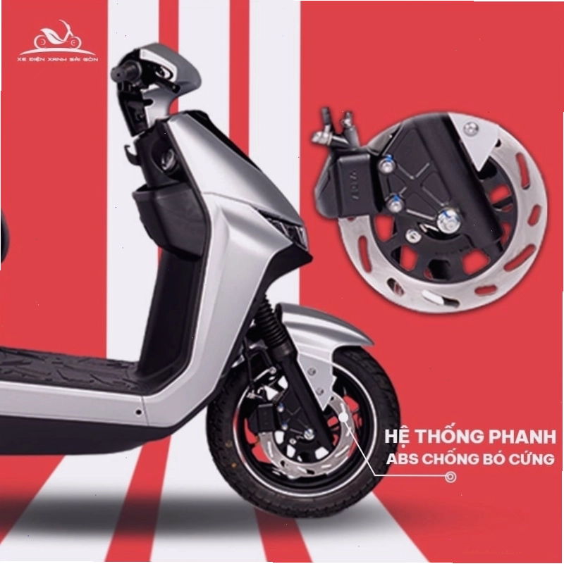 Hệ thống phanh an toàn trên Yadea S3 Pro