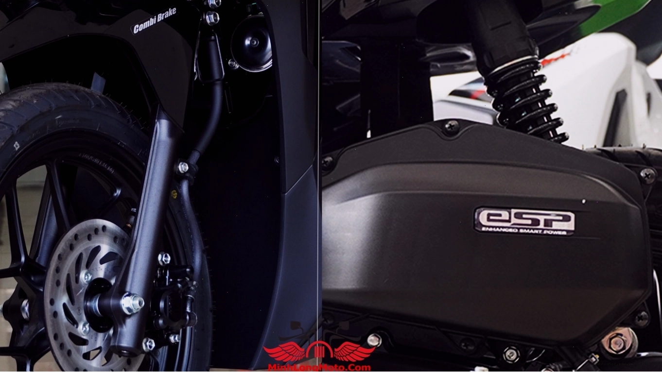 Hệ thống phuộc sau trên xe Honda Click