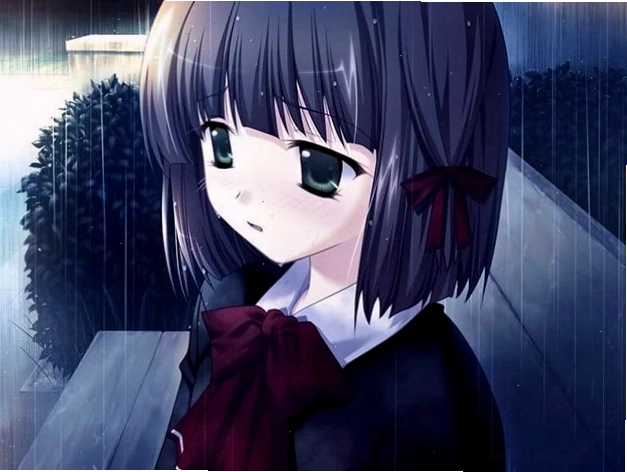 Hình ảnh anime buồn của nữ làm xao xuyến lòng người