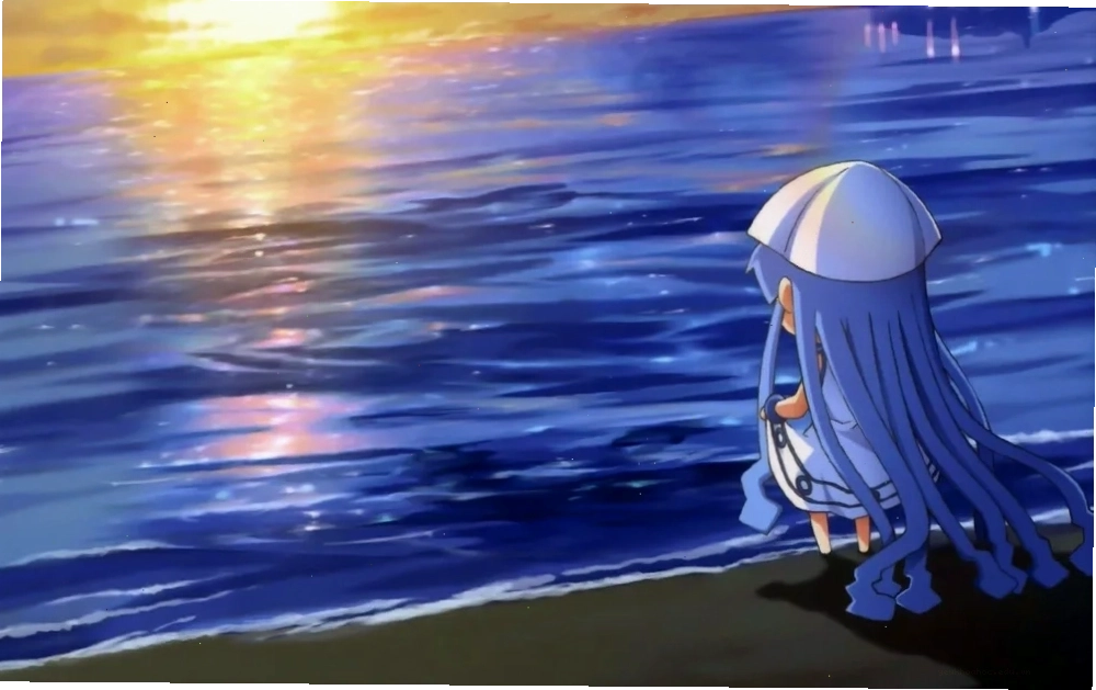Hình ảnh anime nữ tóc xanh mới nhất