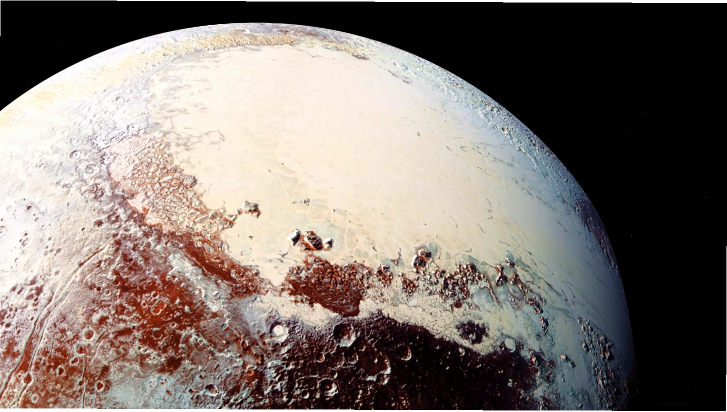 Hình ảnh bề mặt Sao Diêm Vương được tàu New Horizons chụp lại