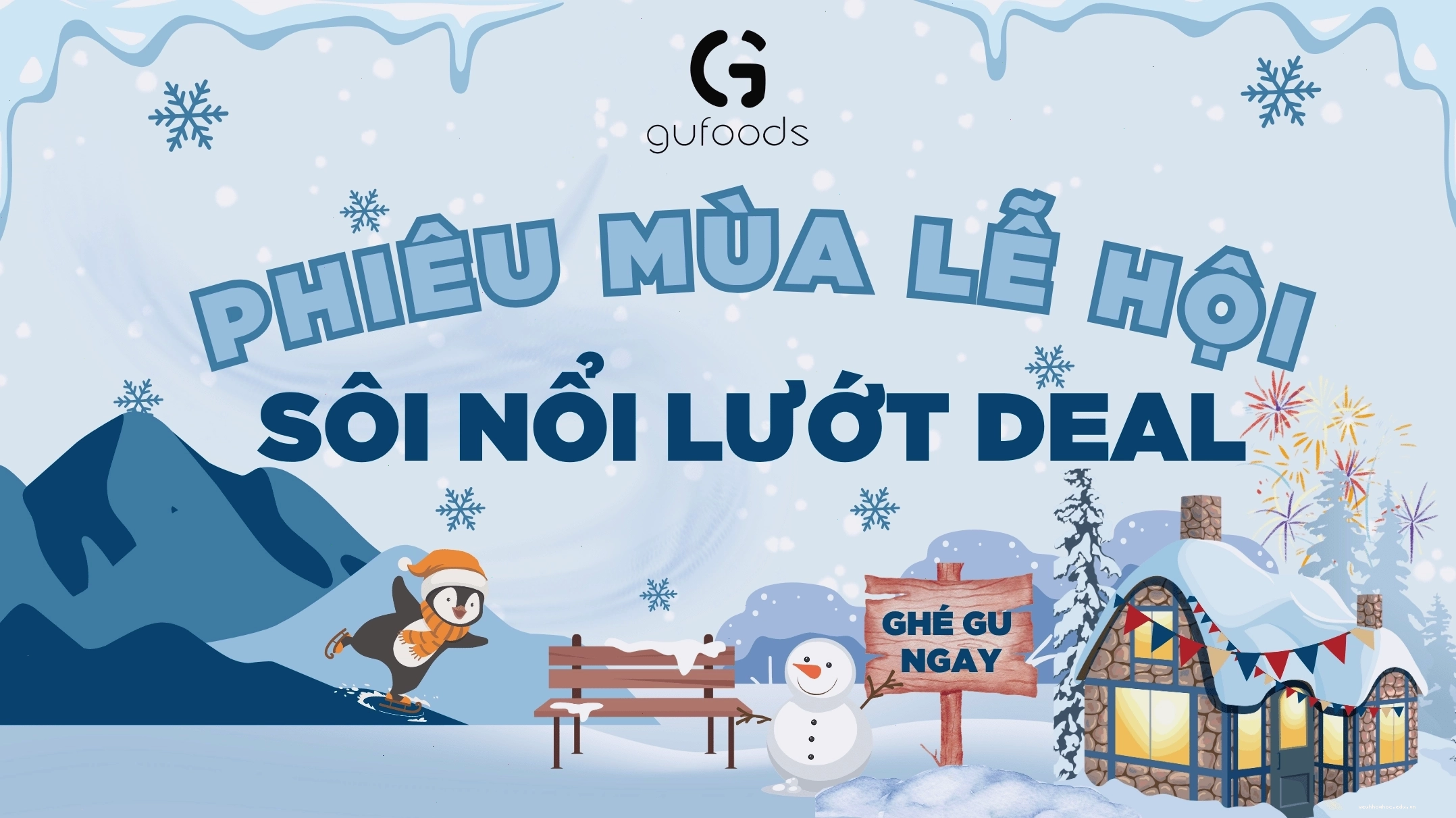 Hình ảnh biểu tượng mùa đông và lễ hội