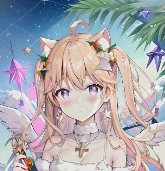 Hình ảnh cặp đôi anime lãng mạn dưới ánh hoàng hôn