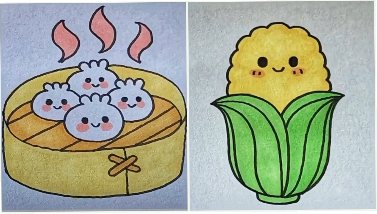 Hình ảnh con vật vẽ theo phong cách chibi