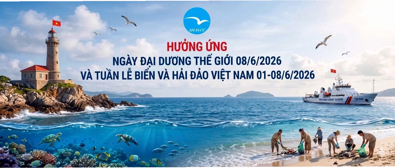 Hình ảnh thể hiện sự đa dạng và vẻ đẹp của đại dương