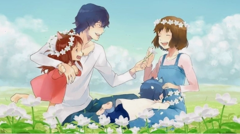 Hình ảnh trong phim Wolf Children – Những đứa con của sói