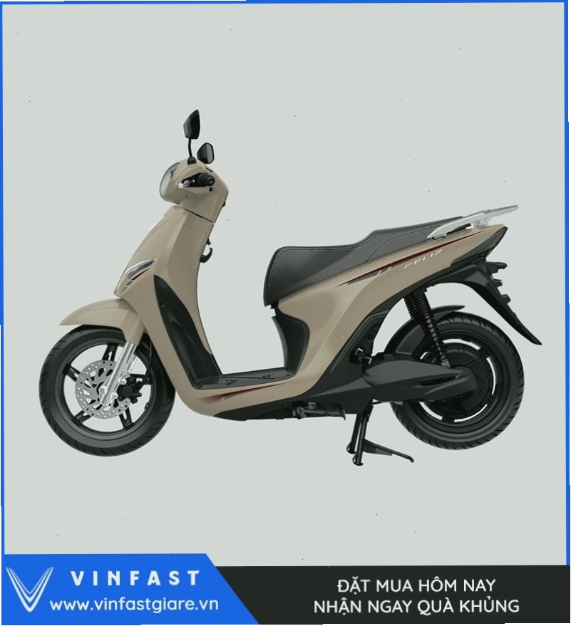 Hình ảnh xe máy điện VinFast Feliz từ góc nghiêng