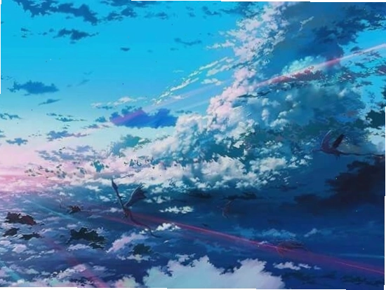 Hình nền anime phong cảnh với tông màu ấm áp, tạo cảm giác dễ chịu