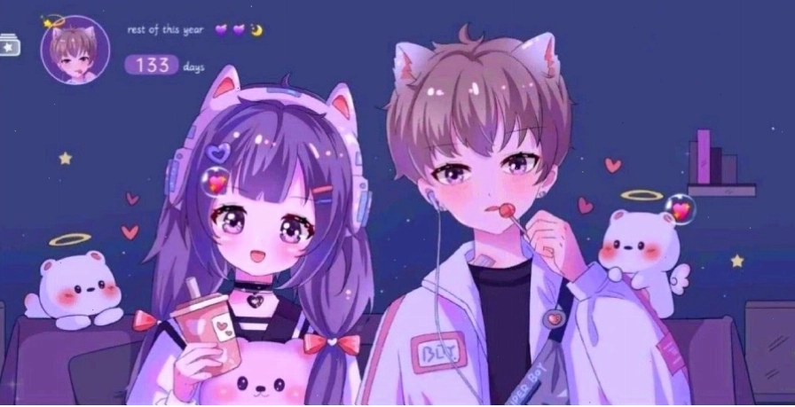 Hình nền anime thể hiện sự bí ẩn và cuốn hút