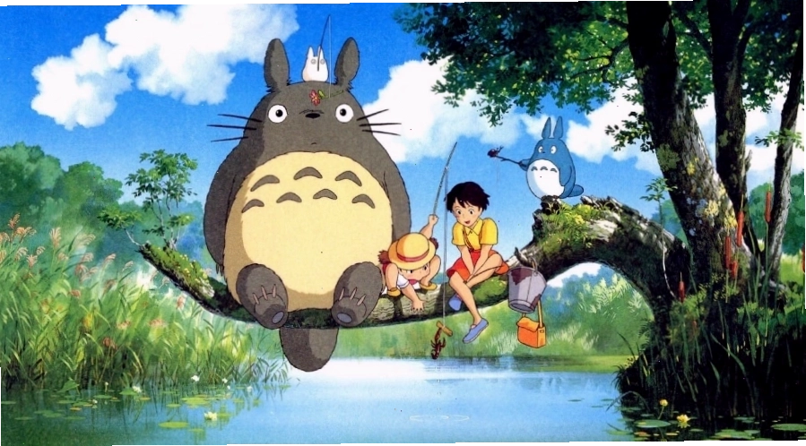 Hình nền anime với màu sắc tươi sáng và nhân vật trẻ trung