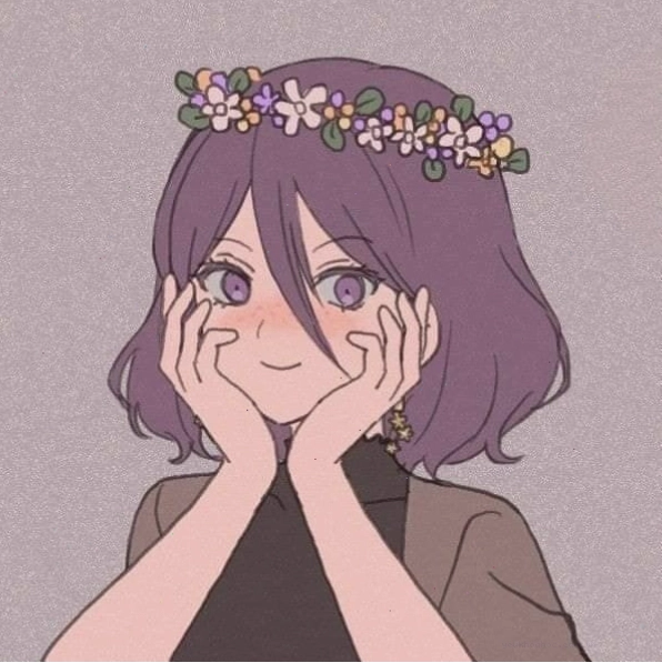Hình nền cô gái anime tóc ngắn năng động