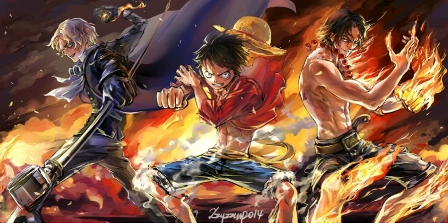 Hình nền máy tính Anime 3D với nhân vật