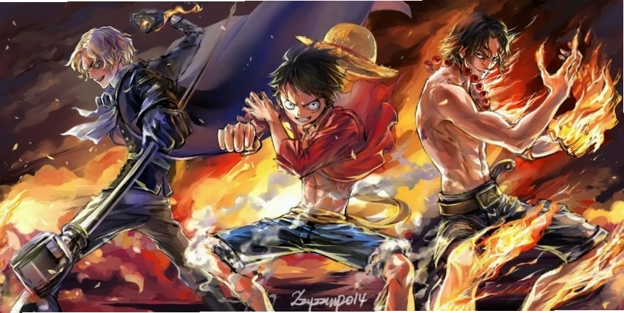 Hình nền máy tính Anime 3D với nhân vật ấn tượng