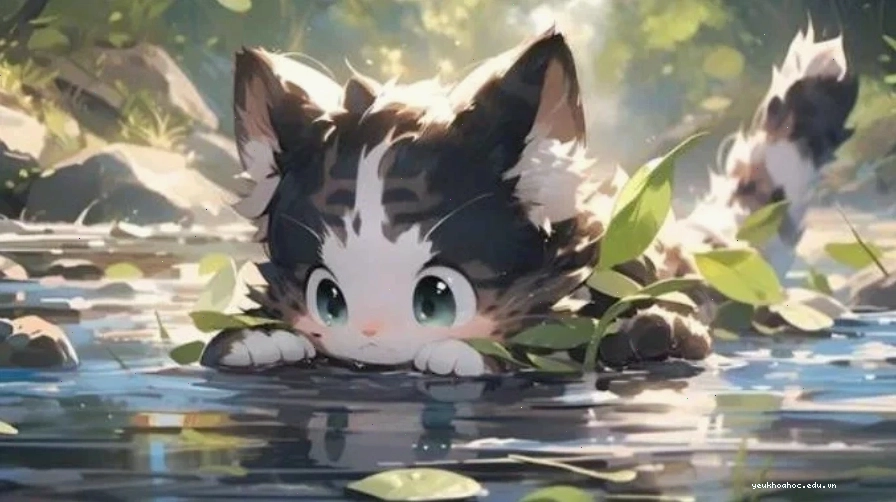 Hình nền máy tính Anime chibi dễ thương