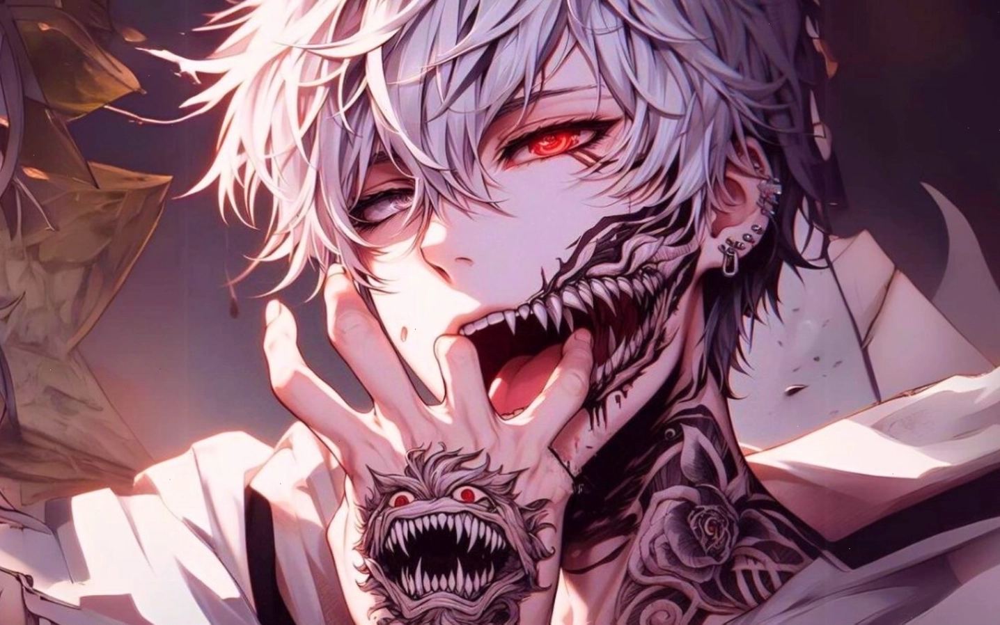 Hình nền nhân vật anime đầy lạnh lùng và cuốn hút