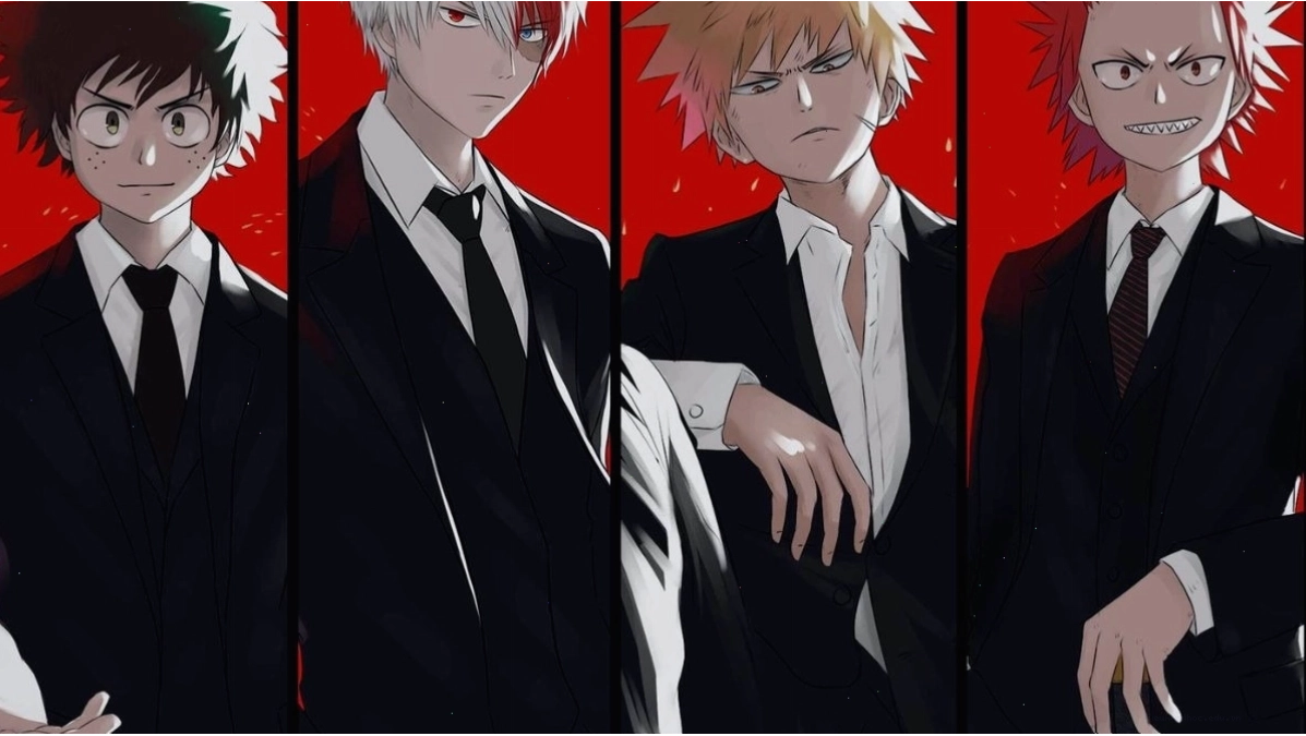 Hình nền nhân vật anime kinh điển cho máy tính