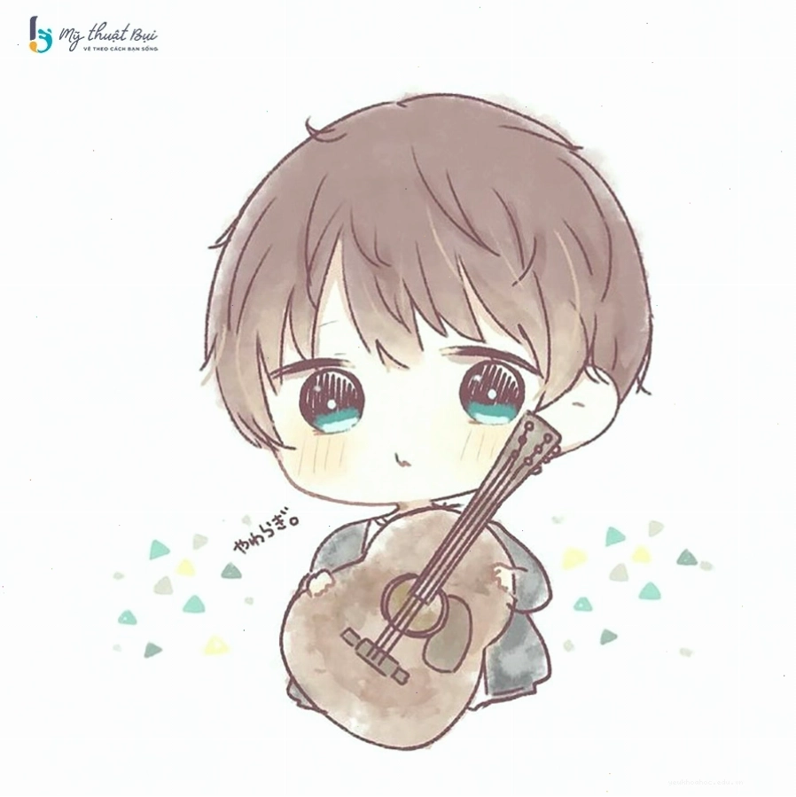 Hình vẽ Chibi nam đáng yêu