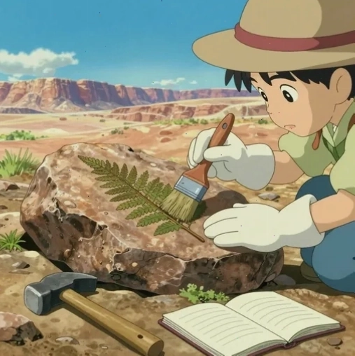 Hóa thạch khủng long, một ví dụ điển hình của fossil