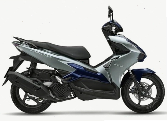 Honda Air Blade 125 màu Bạc Xanh Đen 2026