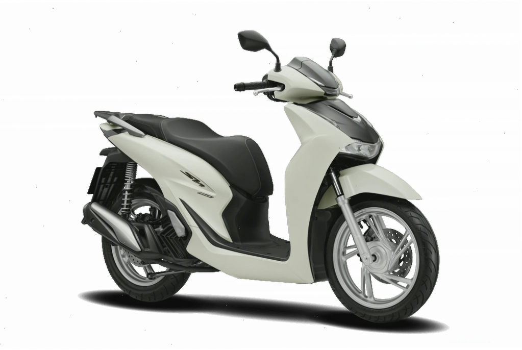 Honda SH 160i 2026 màu trắng đen