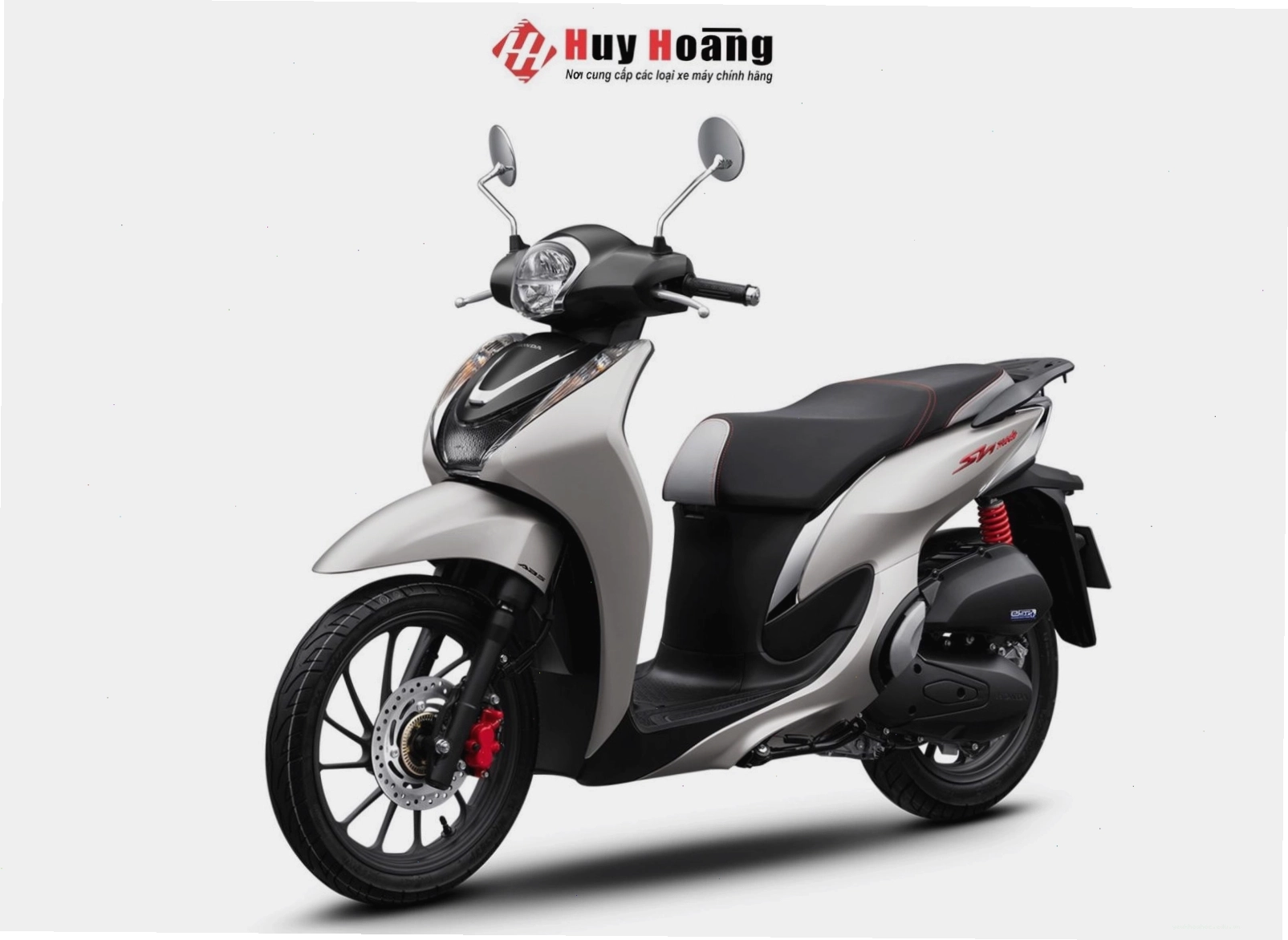 Honda SH Mode phiên bản đặc biệt màu bạc đen sang trọng và thanh lịch