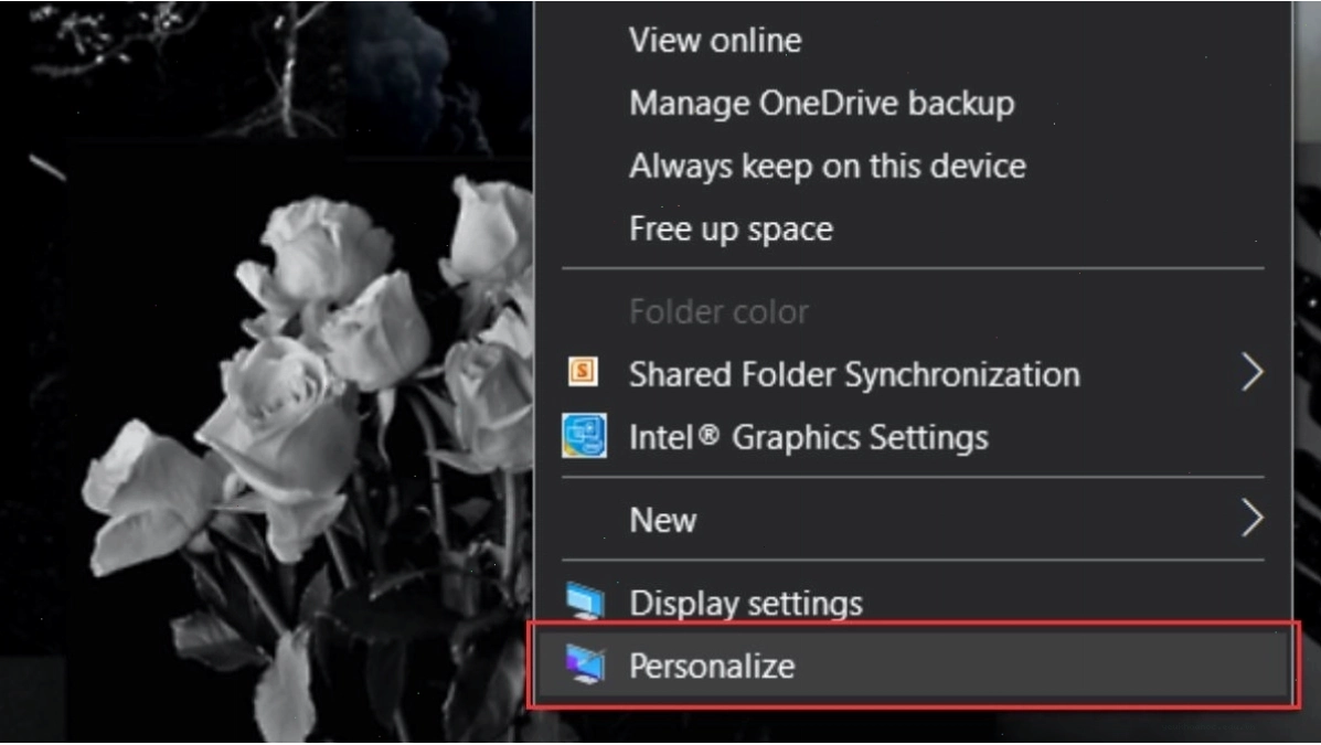 Hướng dẫn cài đặt hình nền máy tính trên Windows