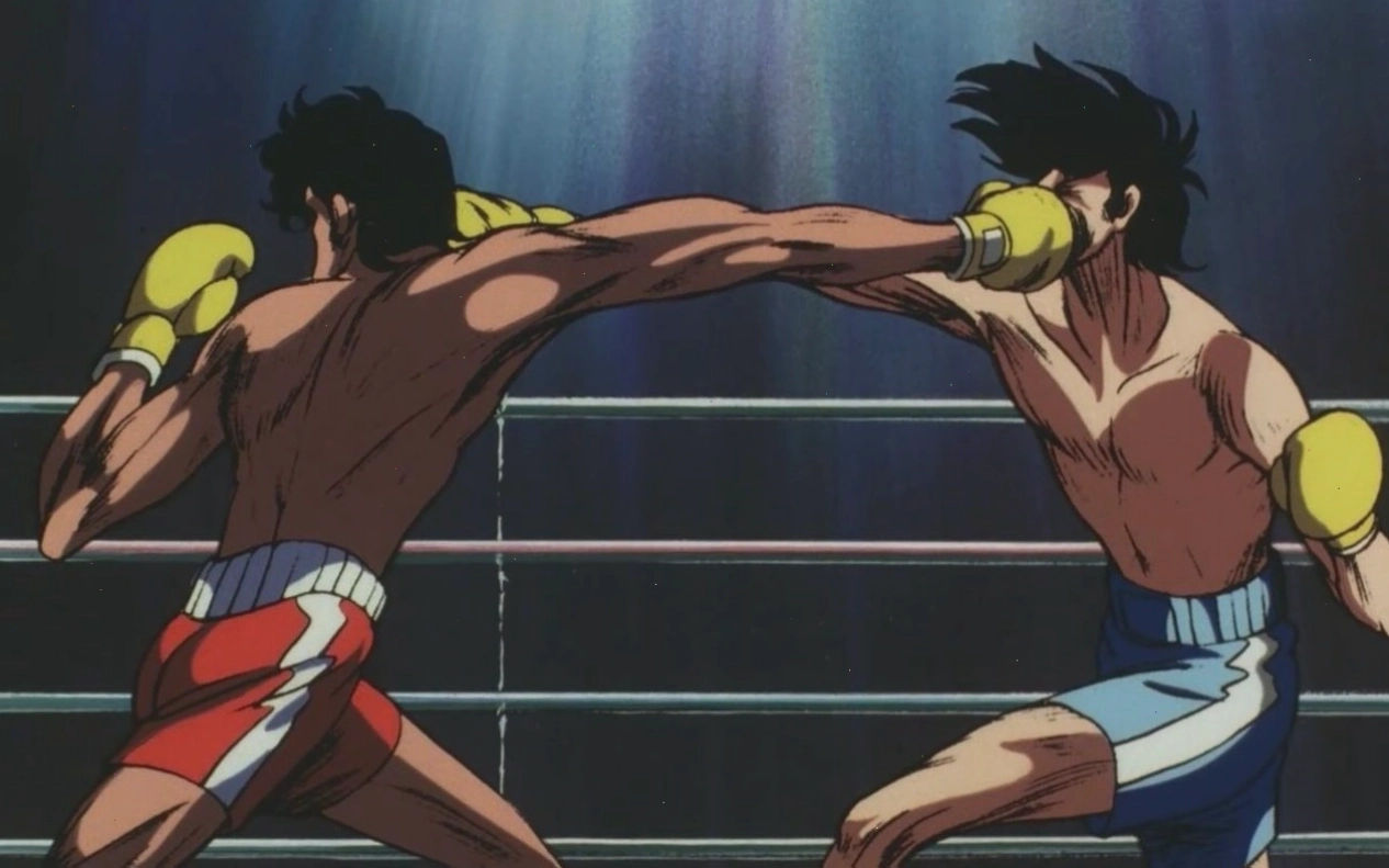Joe Yabuki trên sàn đấu trong anime boxing kinh điển Ashita no Joe