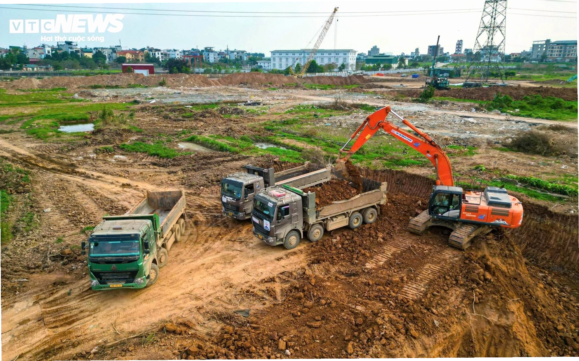 Khu vực dự án nhìn từ trên cao