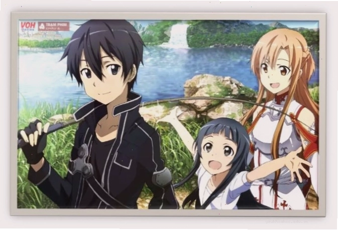 Kirito chiến đấu trong thế giới ảo của Sword Art Online