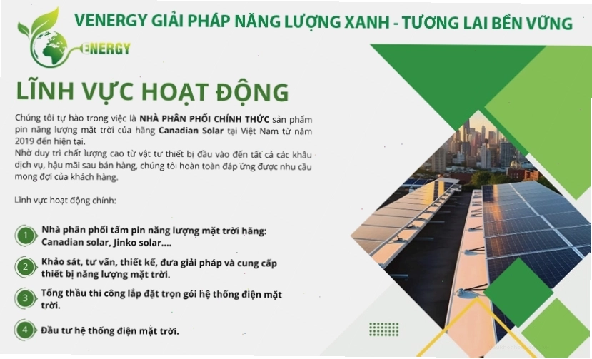 Logo Công ty TNHH Thương mại và Kỹ thuật Venergy