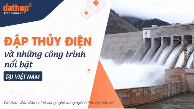 Minh họa đập thủy điện tại Việt Nam
