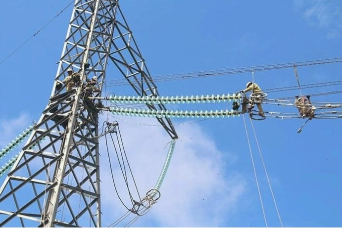 Minh họa mô phỏng công suất hao phí trên đường dây tải điện