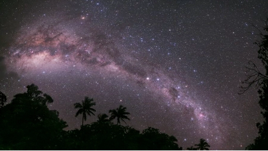 Minh họa mô phỏng sự va chạm giữa Dải Ngân hà và thiên hà Andromeda