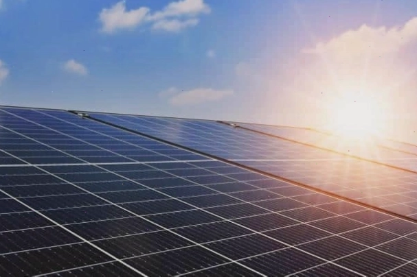 Minh họa nguyên lý hoạt động của pin quang điện