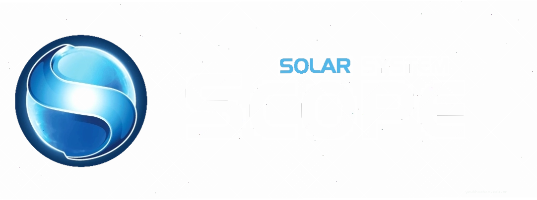Mô hình 3D chi tiết của hệ mặt trời trong Solar System Scope