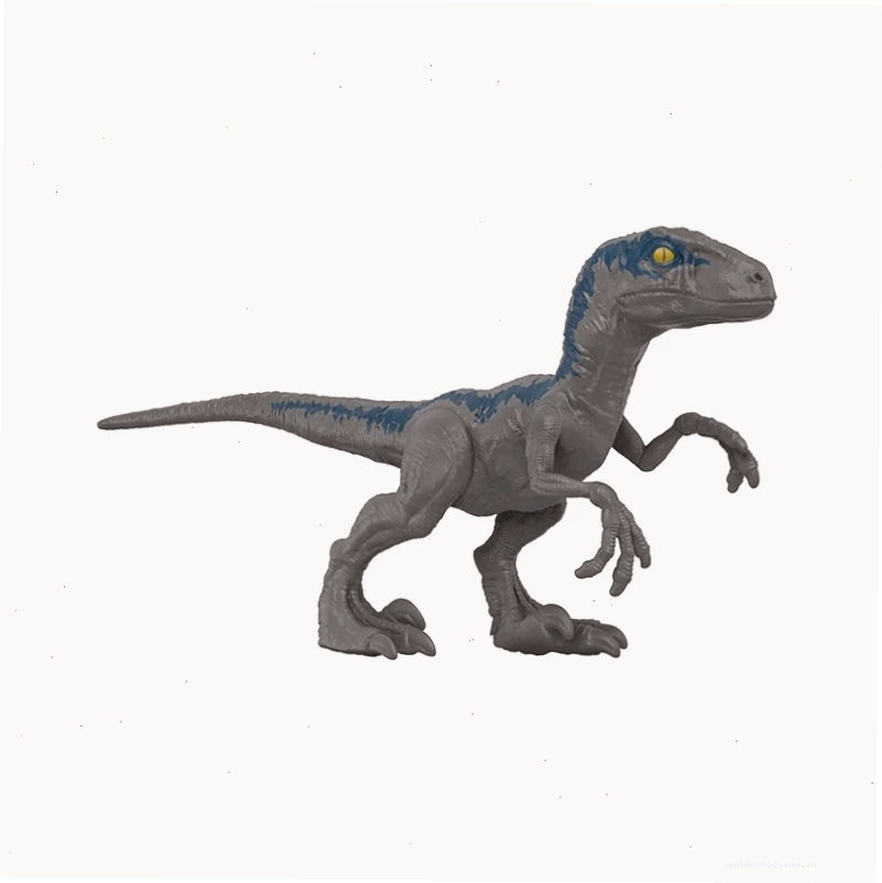 Mô hình khủng long Velociraptor Blue với móng vuốt sắc nhọn