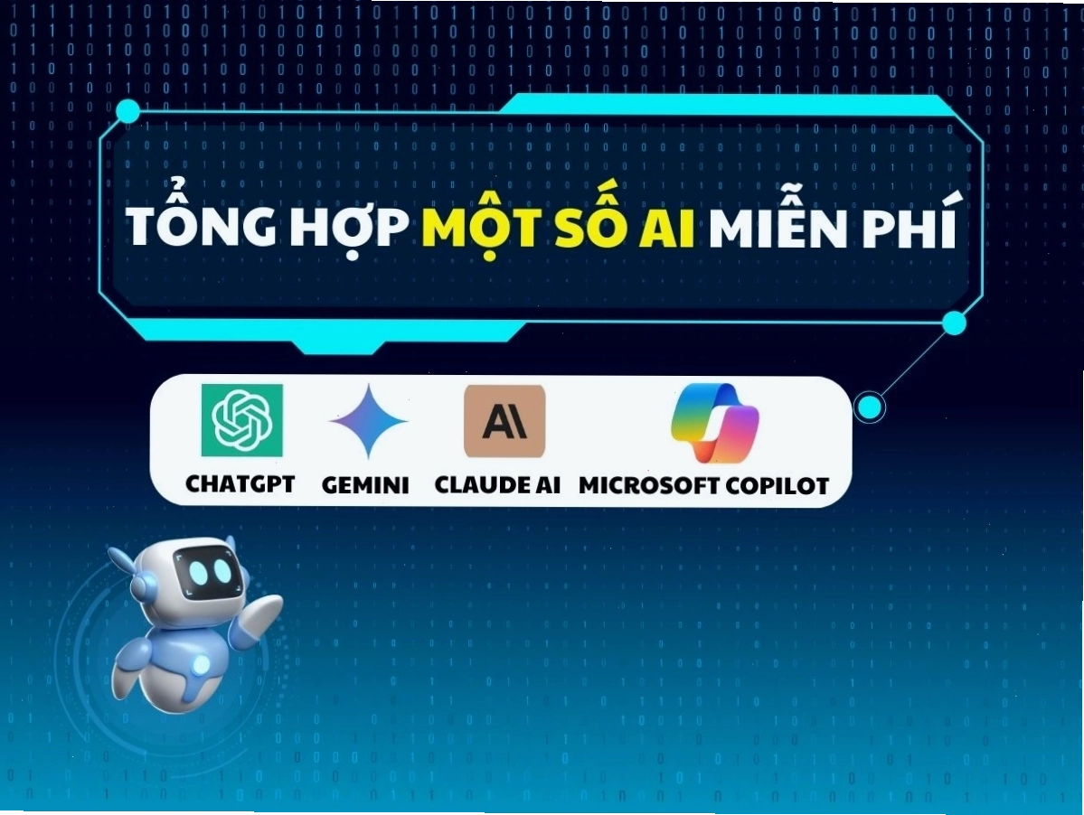 Một số công cụ AI miễn phí