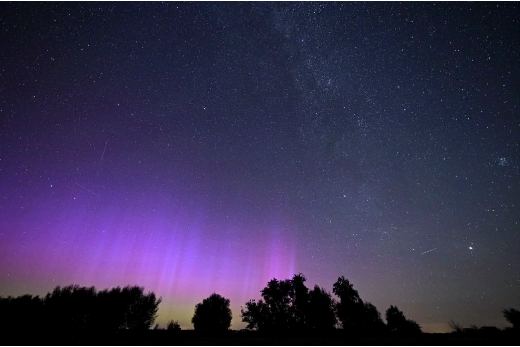 Mưa sao băng Perseid trên bầu trời nước Mỹ