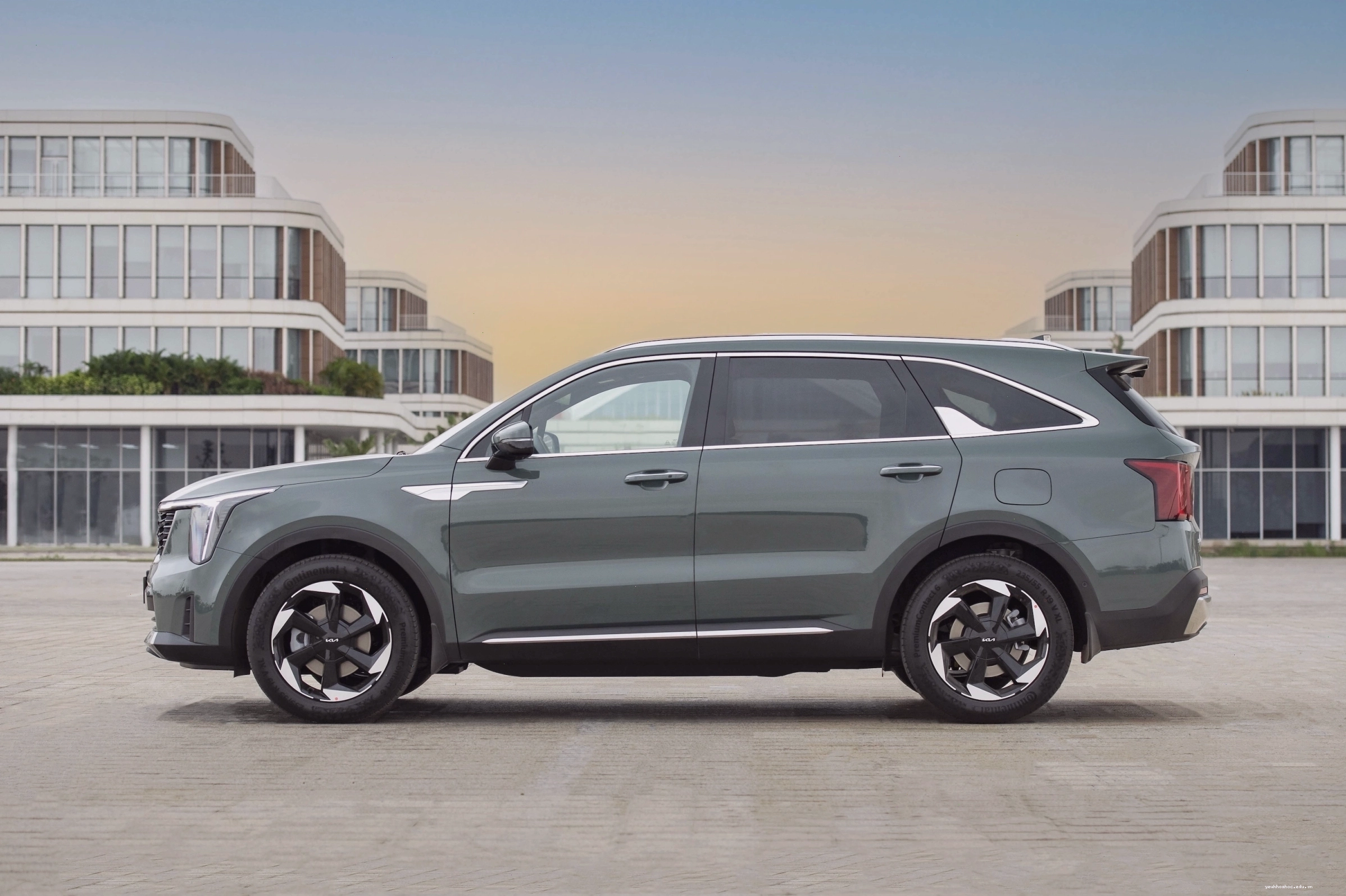 Ngoại thất ấn tượng của Kia Sorento 5 chỗ 2026 với thiết kế mới