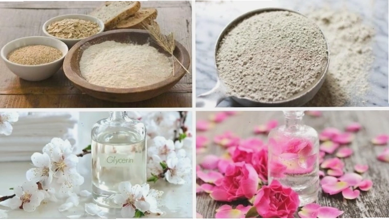Nguyên liệu làm kem rửa mặt bằng Kaolin