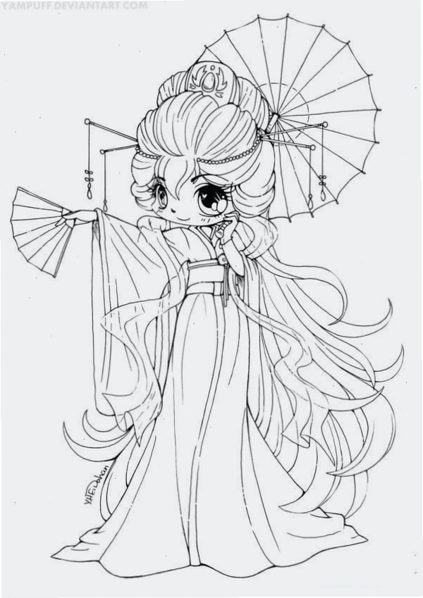 Nhân vật anime cute với biểu cảm ngộ nghĩnh