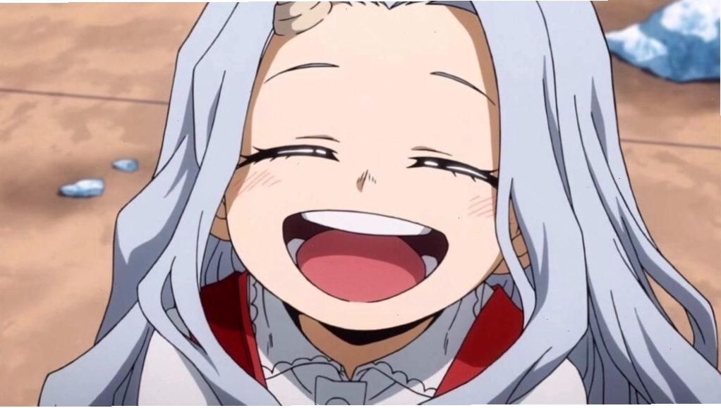 Nhân vật Eri với đôi mắt to tròn trong My Hero Academia